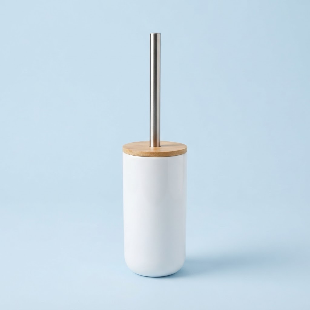 Bamboe Toiletborstel met Houder