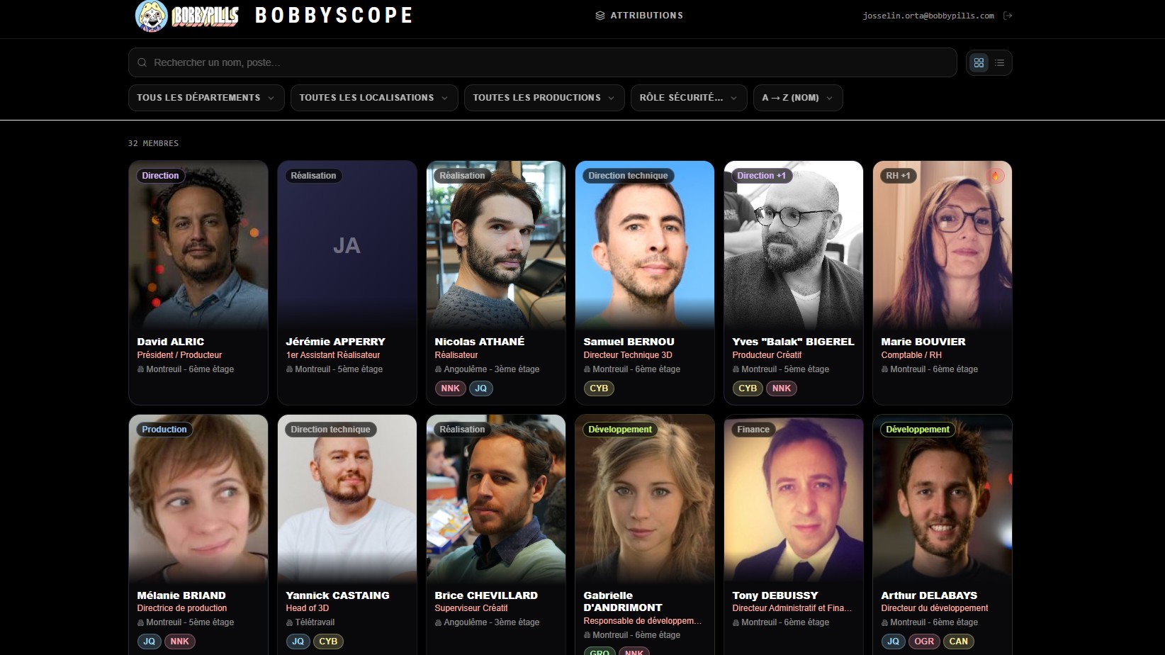 BobbyScope template preview