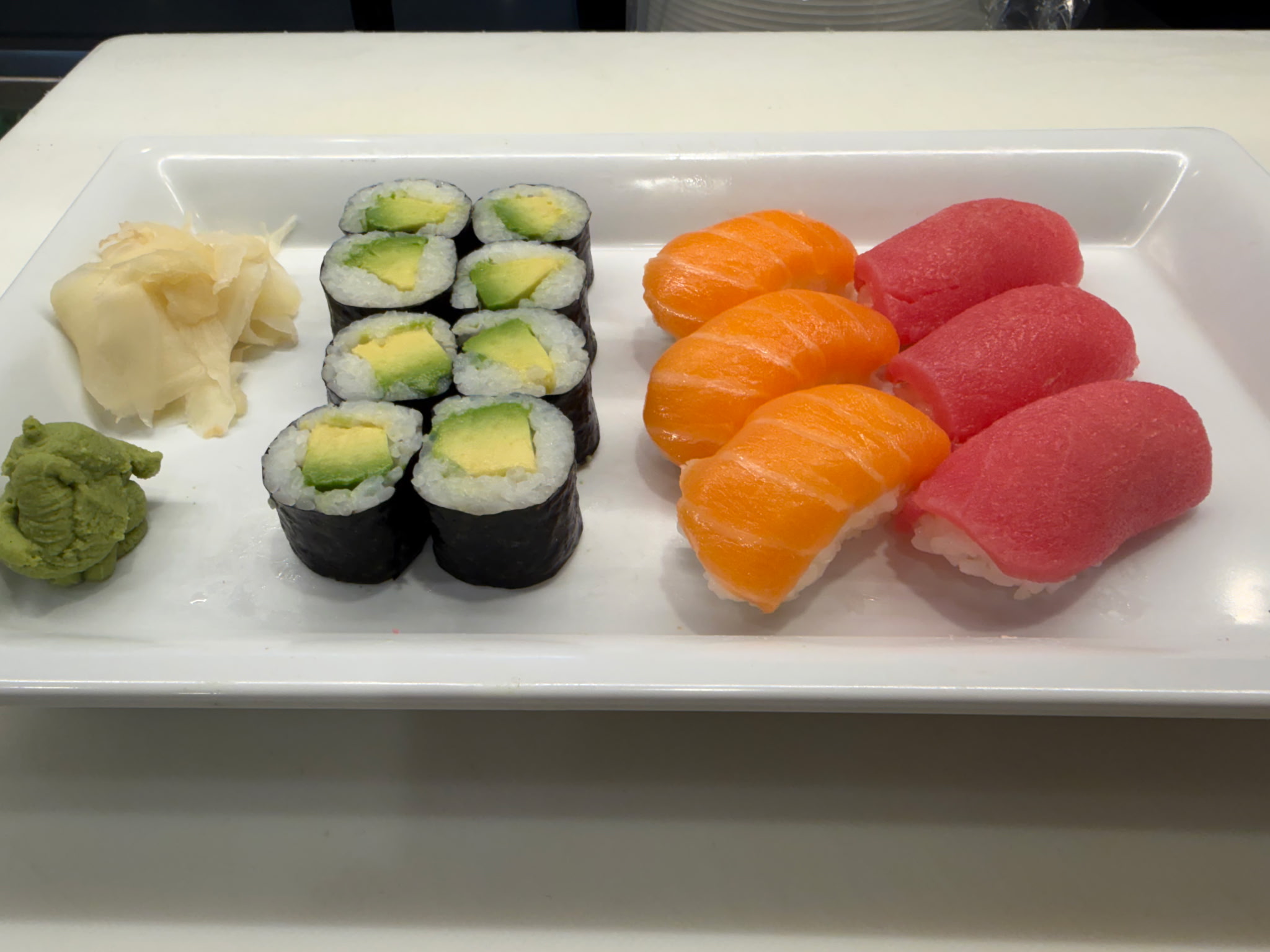 Sarah Sushi Combo — Tuna, salmon, avocado, rice & nori | Sarah Sushi Sushi Combos