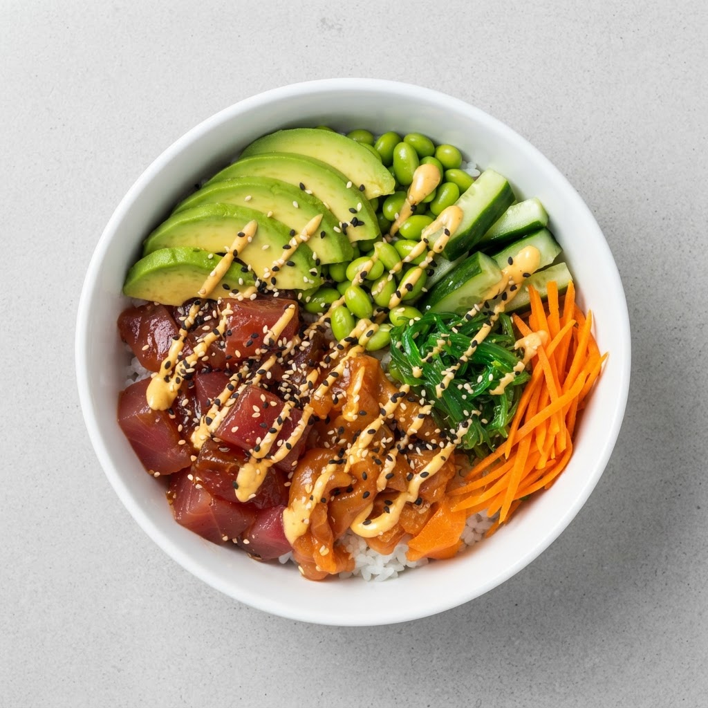 Classic Ocean Poke Bowl