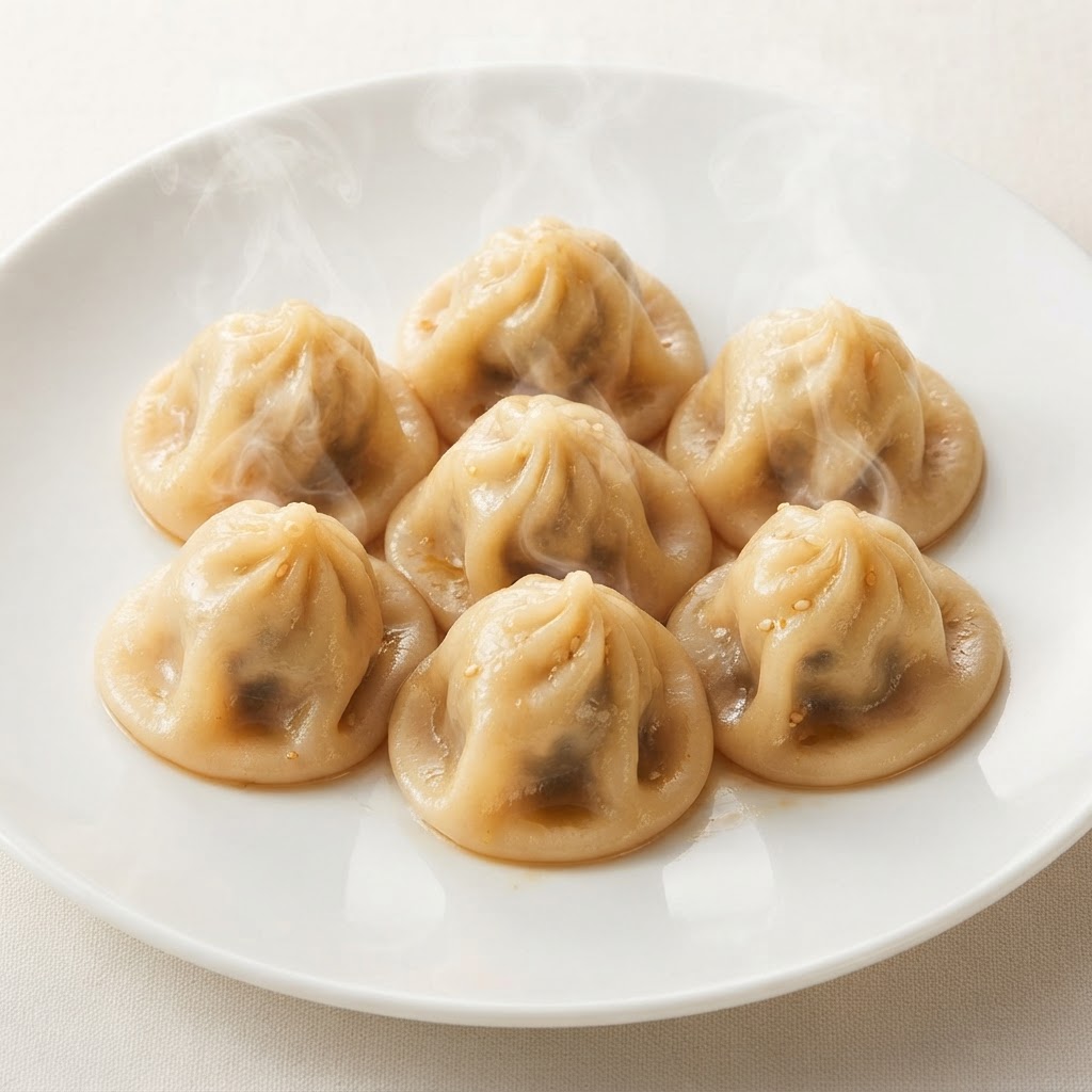 Pork Soup Dumpling — 6 pieces | Sarah Sushi Appetizers