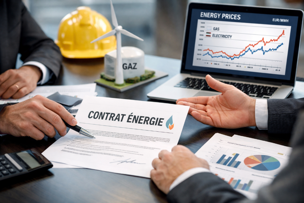 Négociation contrat énergie