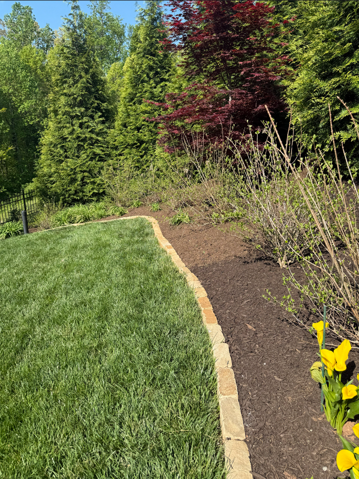 Mulch & Plant Installation project in Knoxville, TN by Grateful Grounds