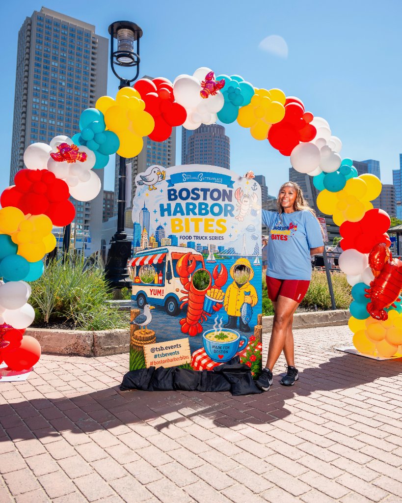 The Social Butterflies Events team at Boston Harbor Bites