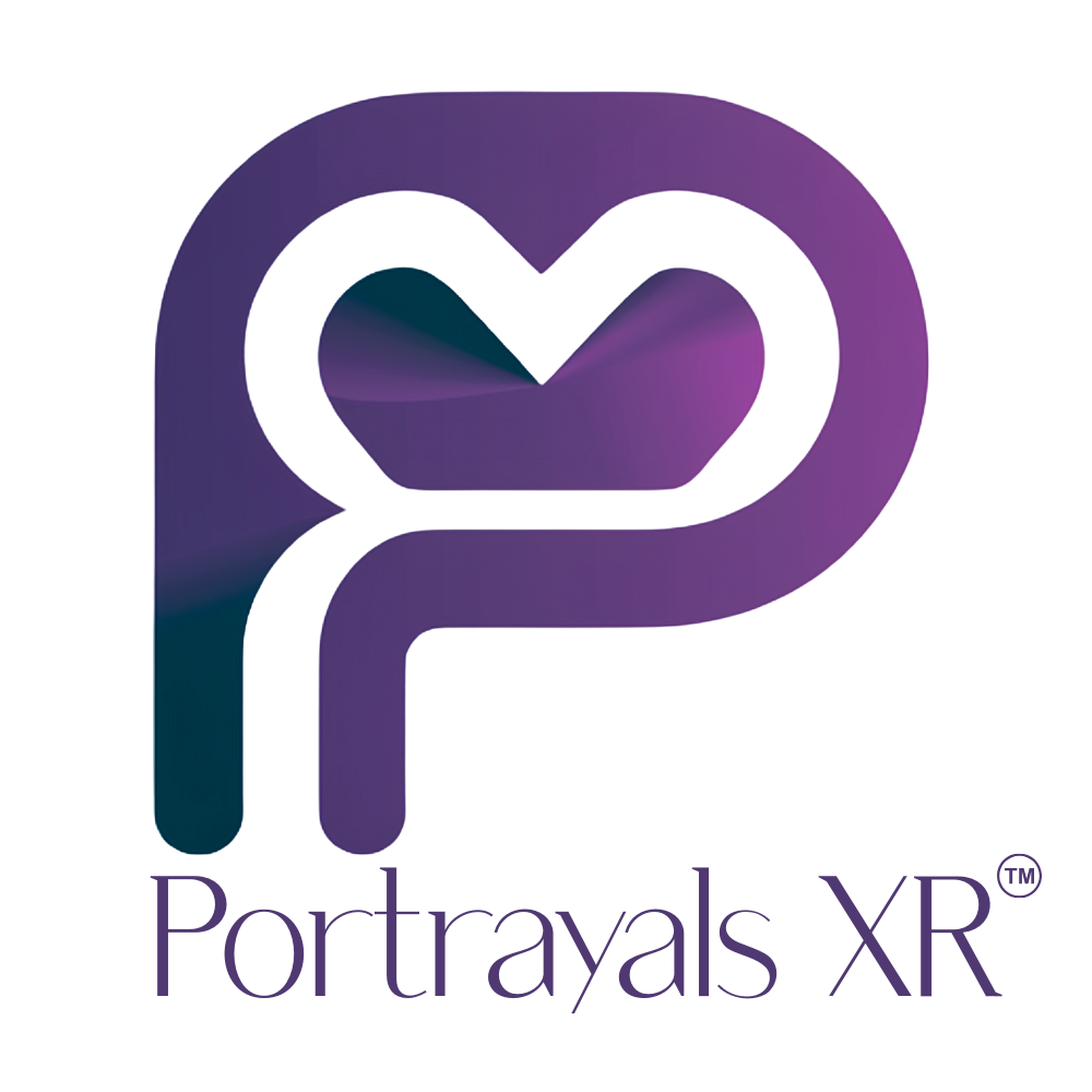 Portrayals XR logo