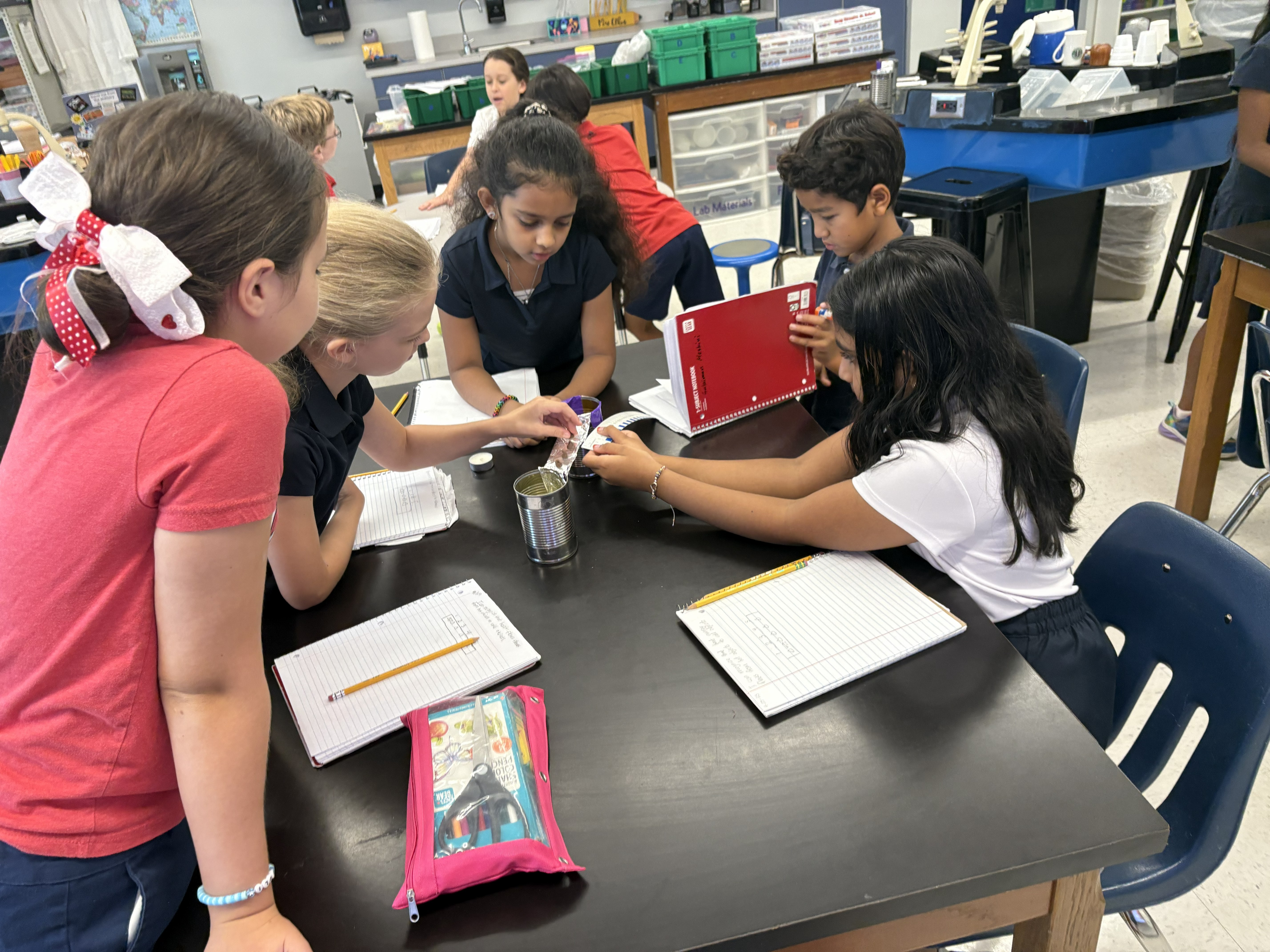 Students learning