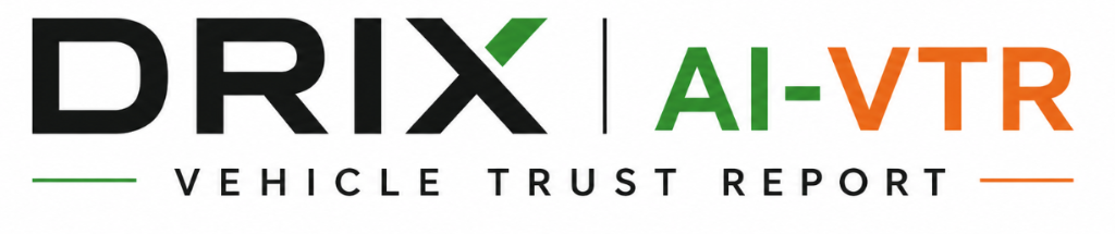 Drix AI-VTR Vehicle Trust Report logo