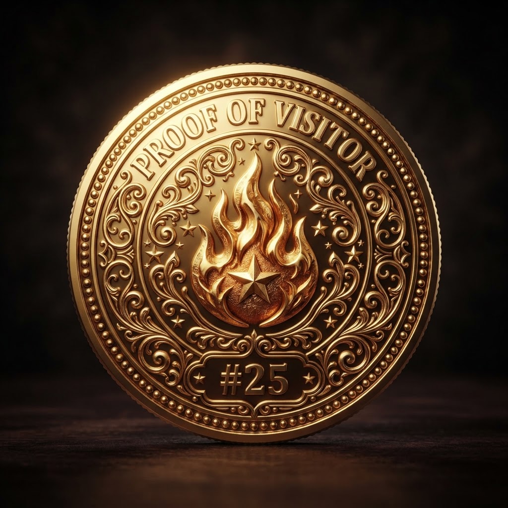 Unregistered Visitor Coin #25