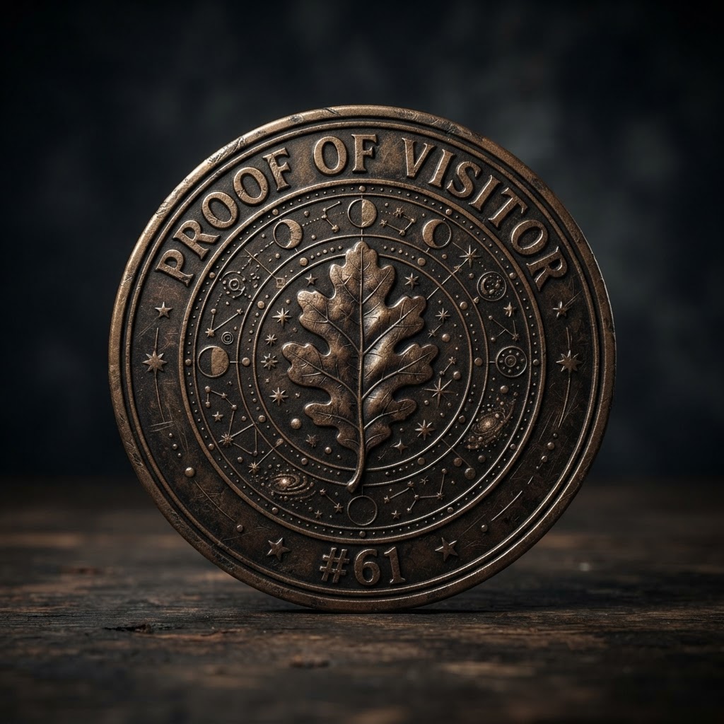 Unregistered Visitor Coin #61