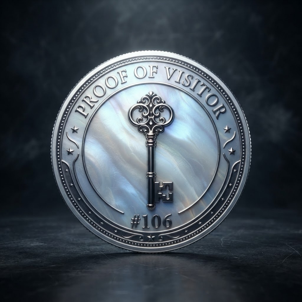 Unregistered Visitor Coin #106