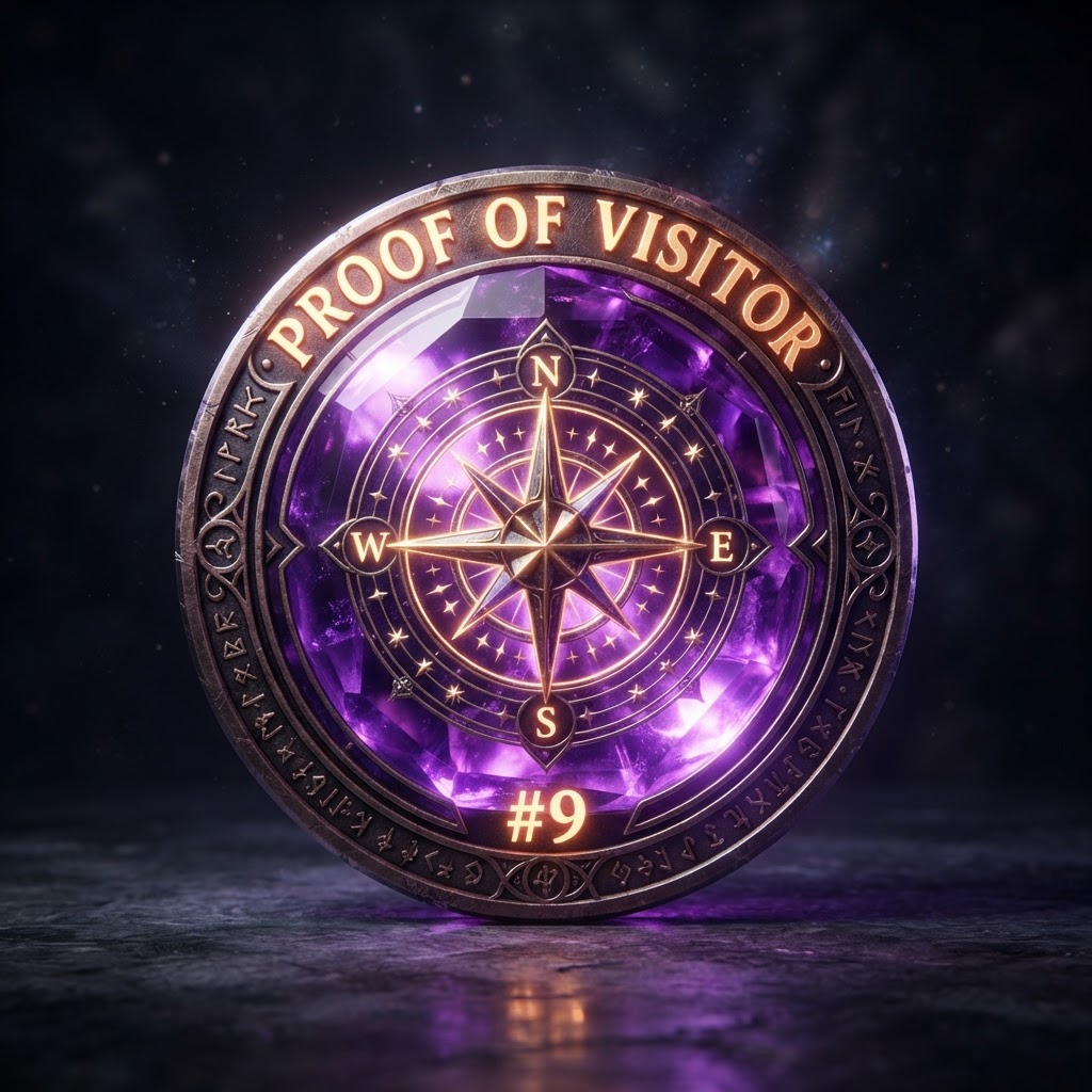Unregistered Visitor Coin #9