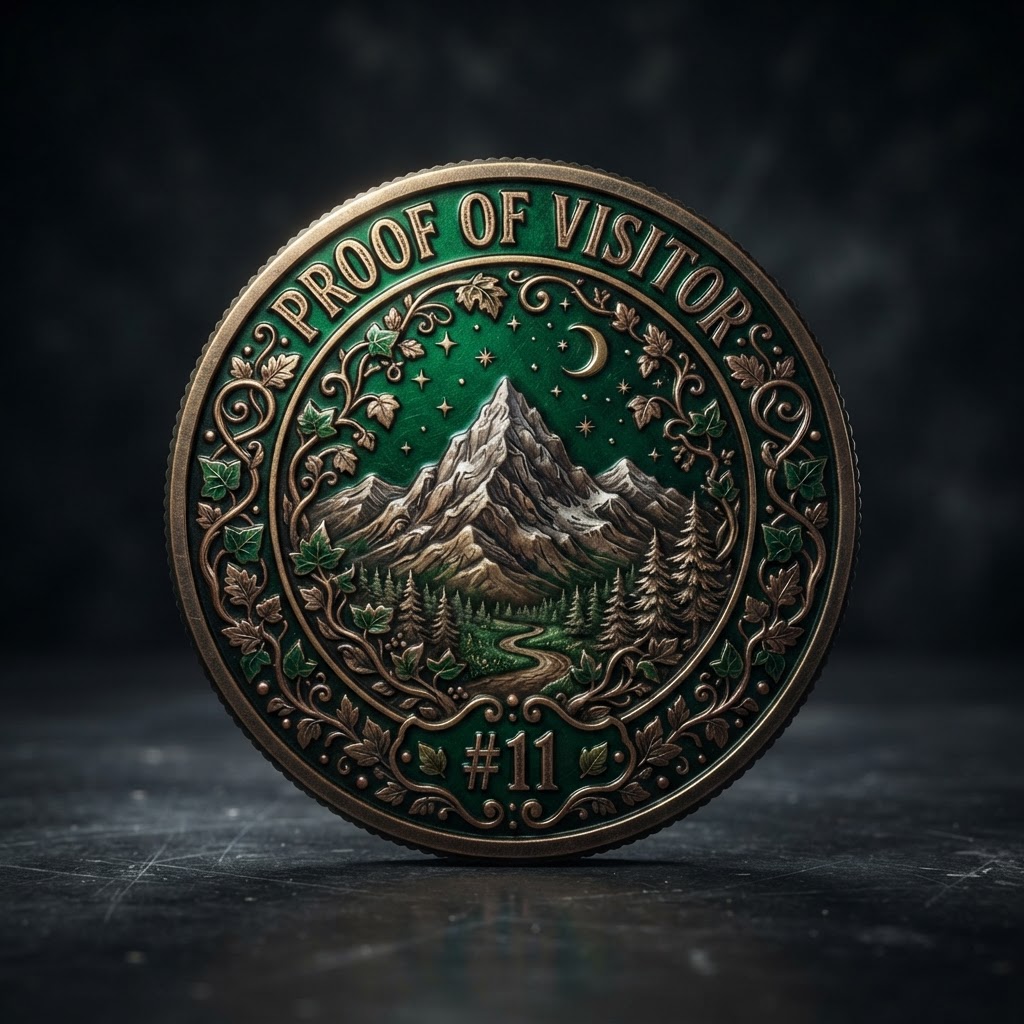Unregistered Visitor Coin #11