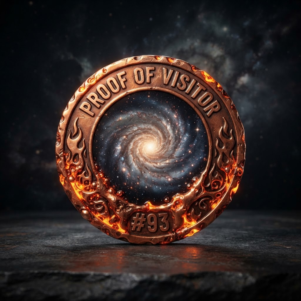 Unregistered Visitor Coin #93