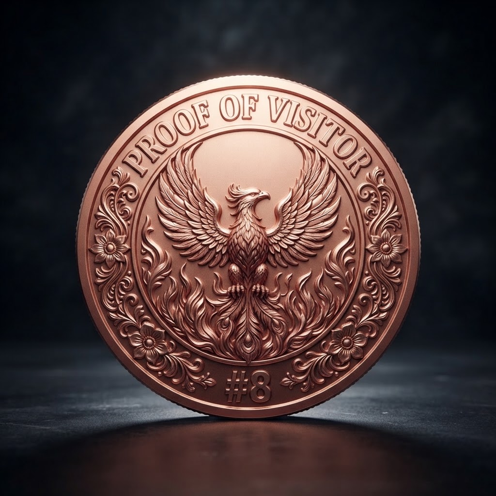 Unregistered Visitor Coin #8