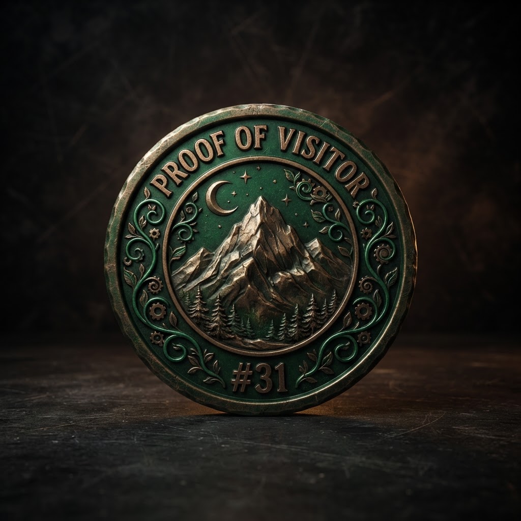 Unregistered Visitor Coin #31