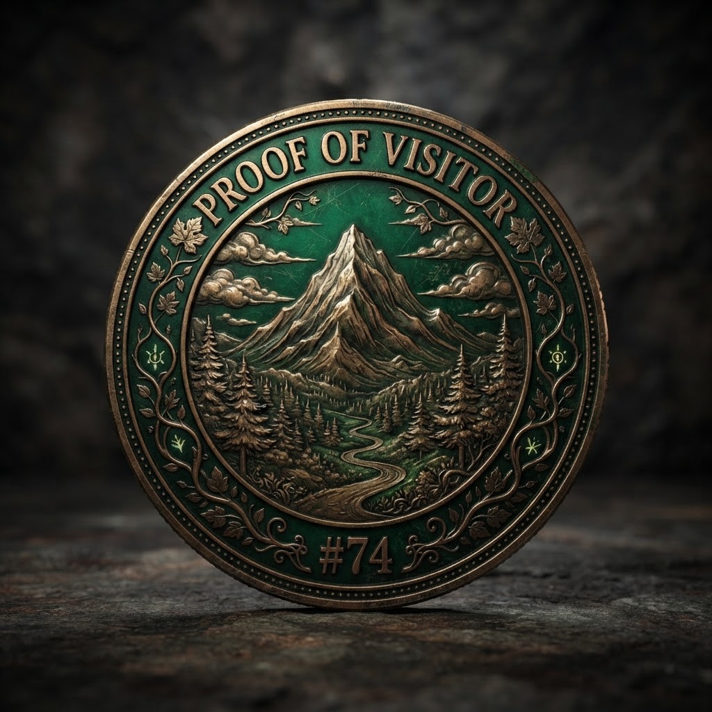 Unregistered Visitor Coin #74