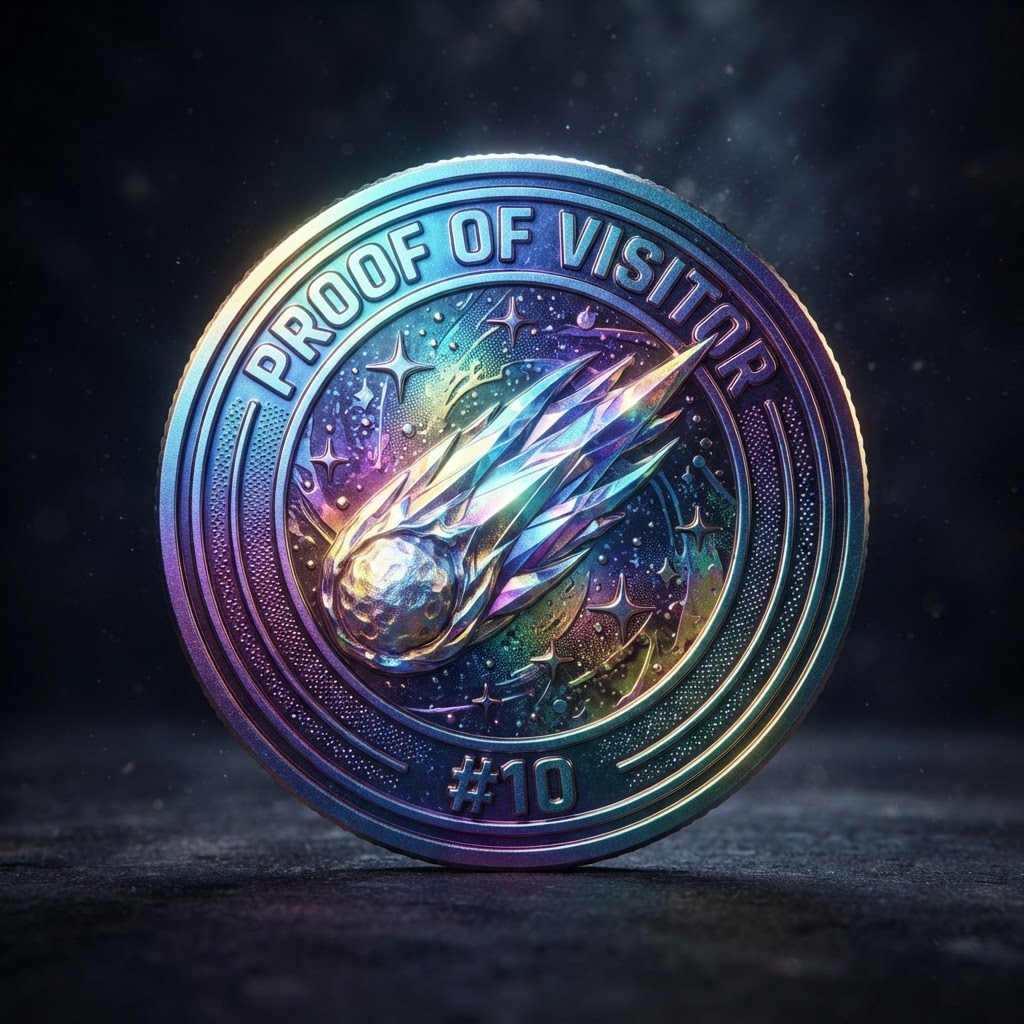 Unregistered Visitor Coin #10