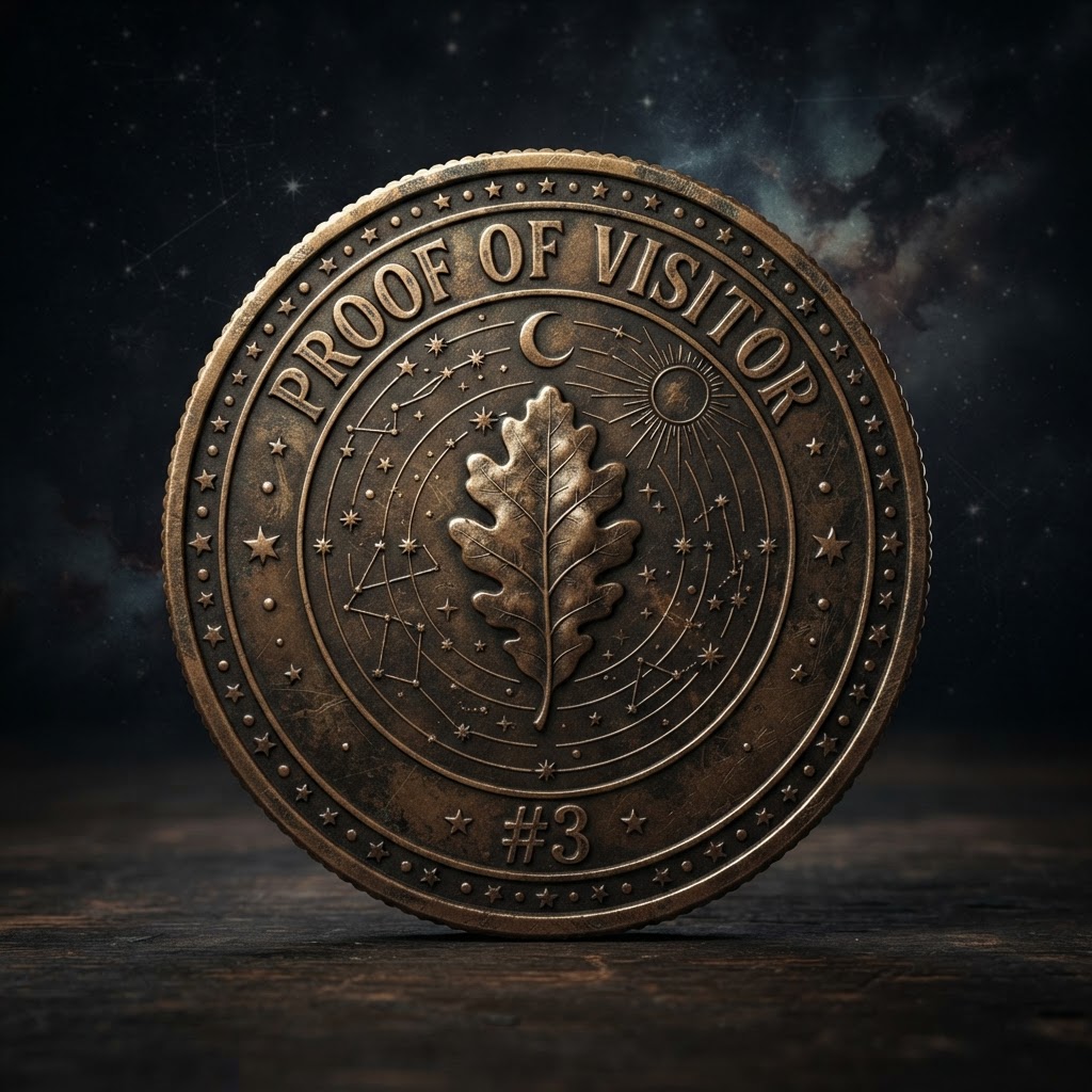 Proof of Visitor Coin #3