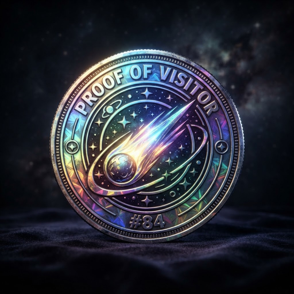 Unregistered Visitor Coin #84