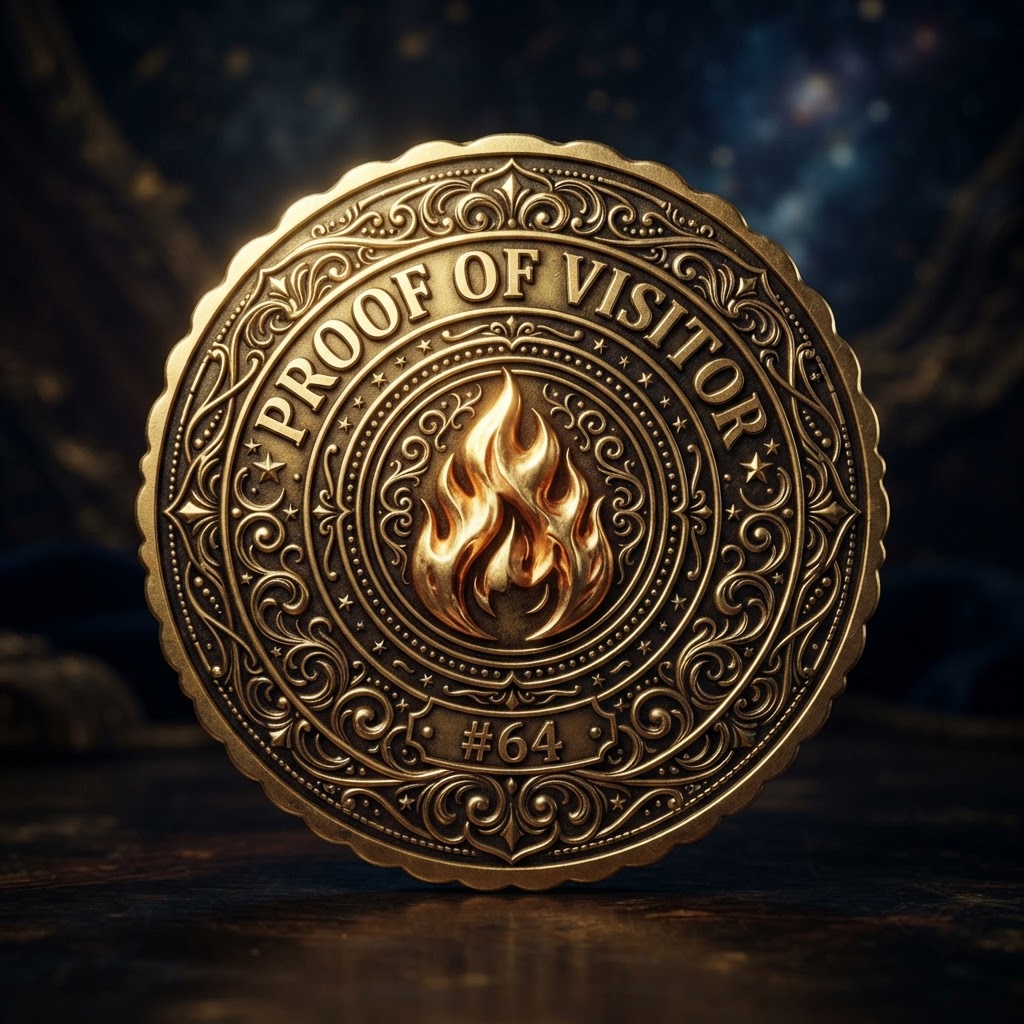 Unregistered Visitor Coin #64