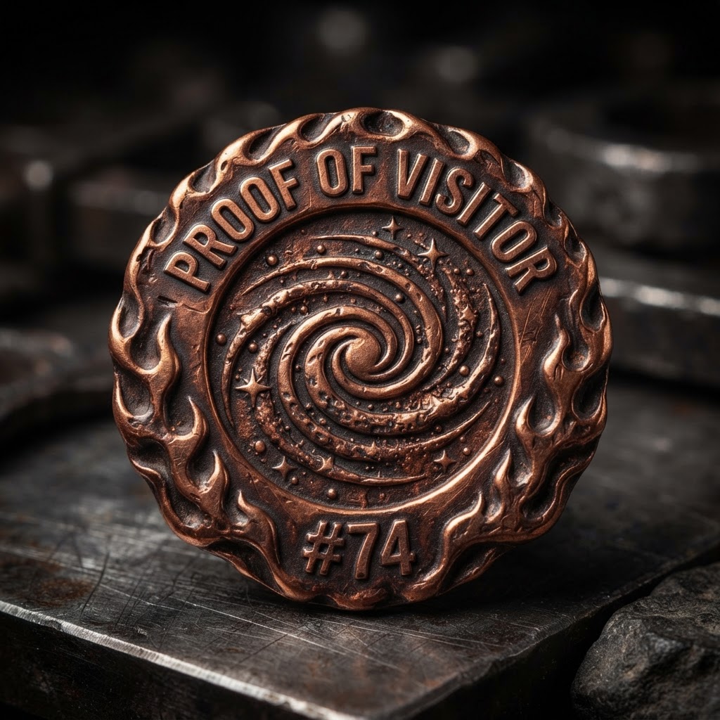 Unregistered Visitor Coin #74