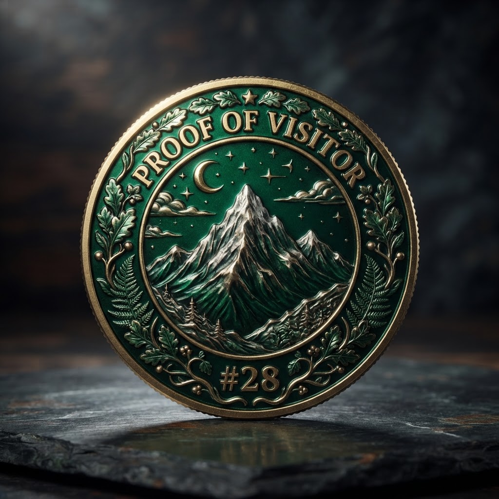 Unregistered Visitor Coin #28