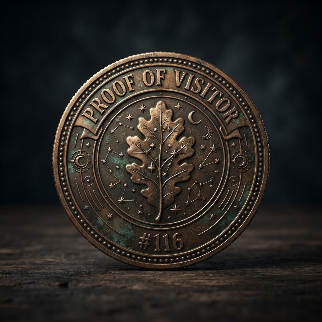 Unregistered Visitor Coin #116