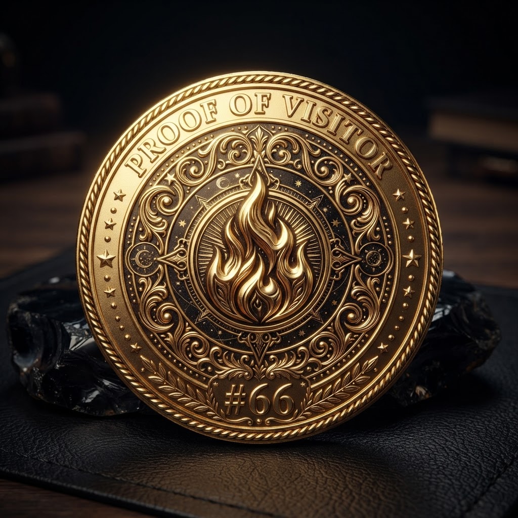 Unregistered Visitor Coin #66