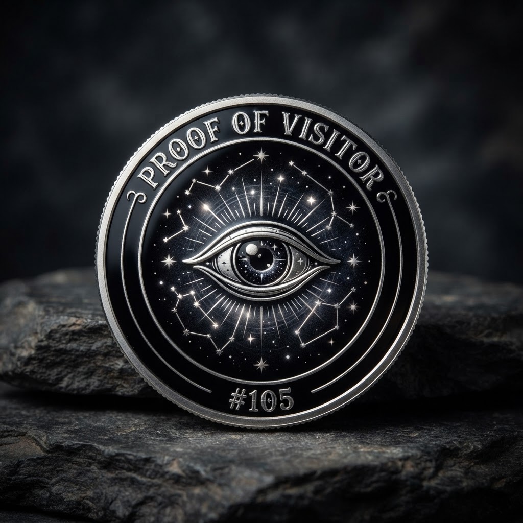 Unregistered Visitor Coin #105