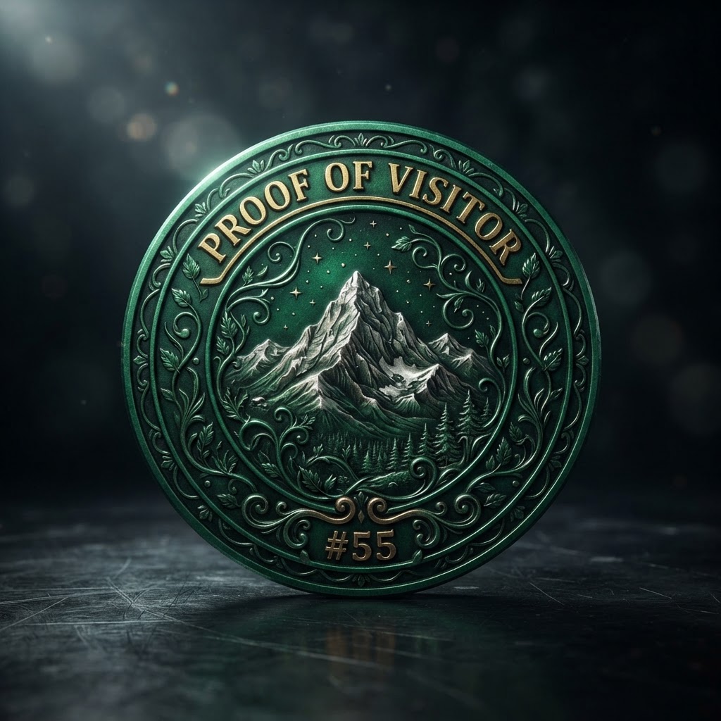Unregistered Visitor Coin #55