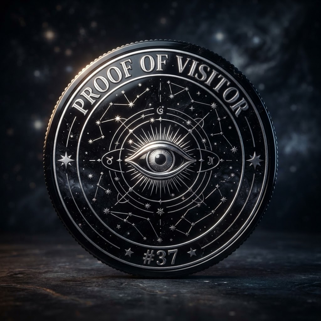 Unregistered Visitor Coin #37