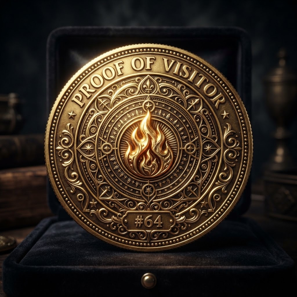 Unregistered Visitor Coin #64