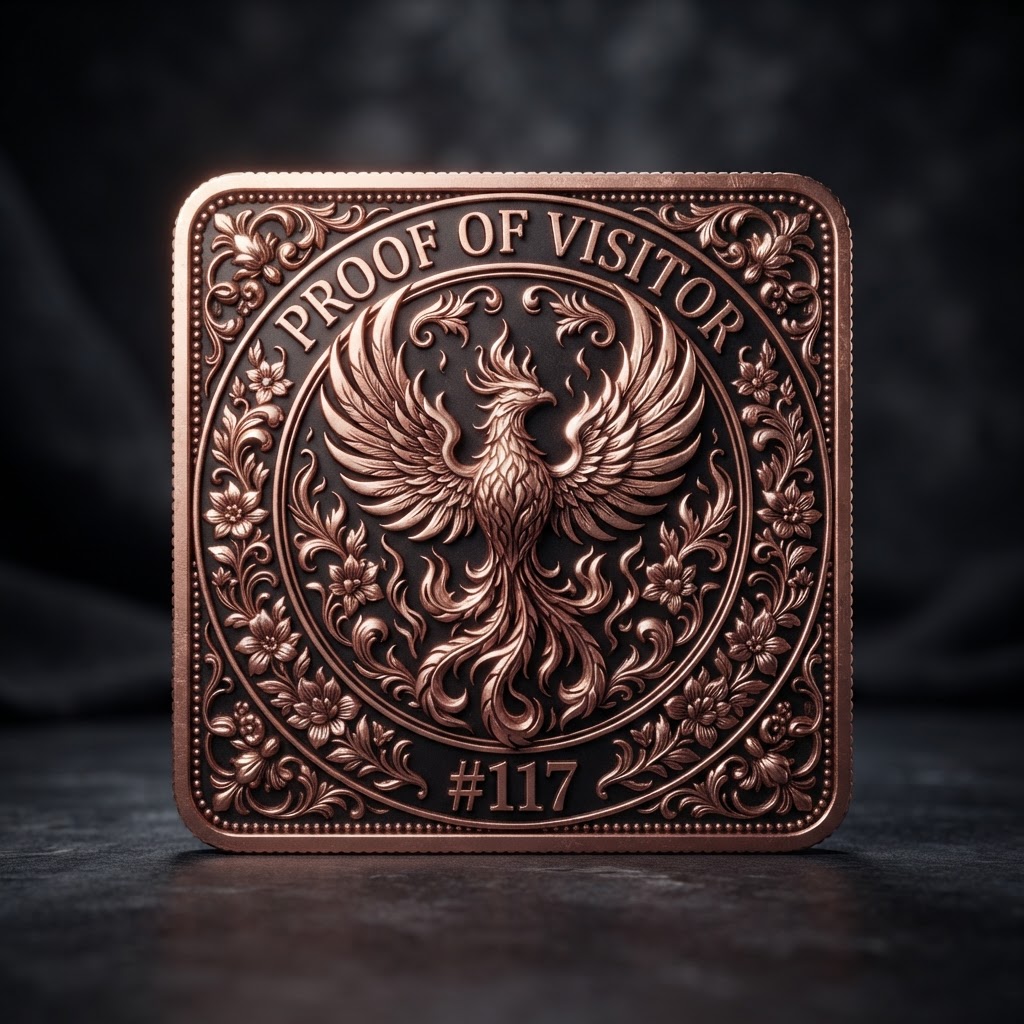 Unregistered Visitor Coin #117