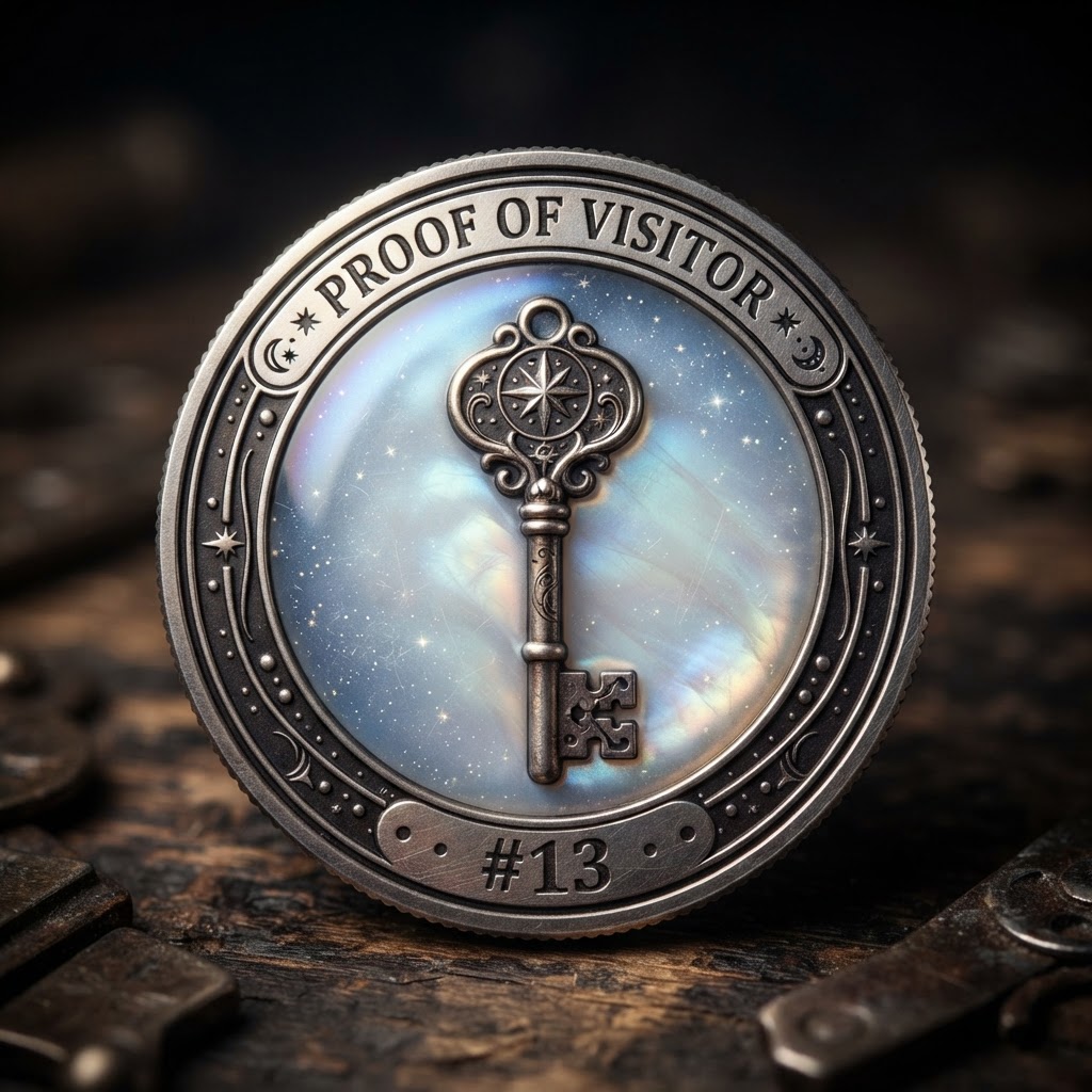 Unregistered Visitor Coin #13