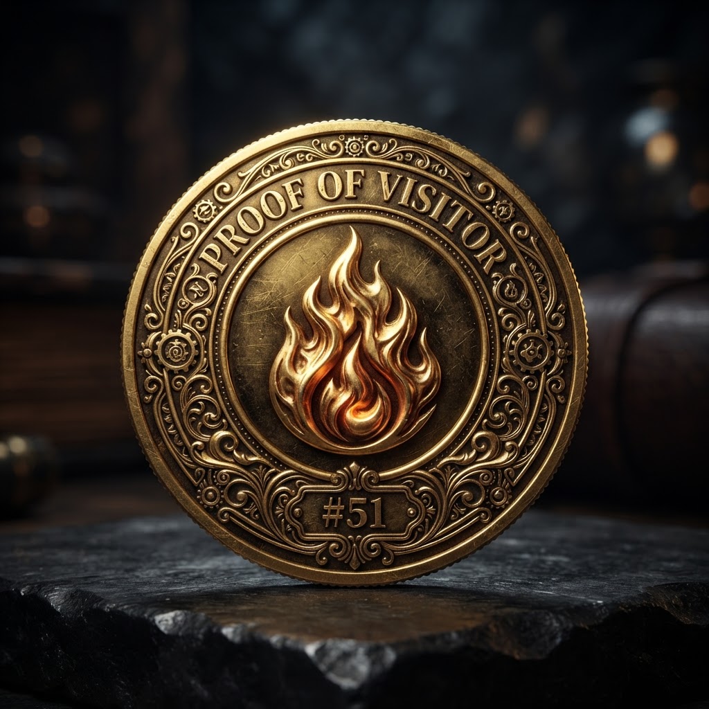 Unregistered Visitor Coin #51
