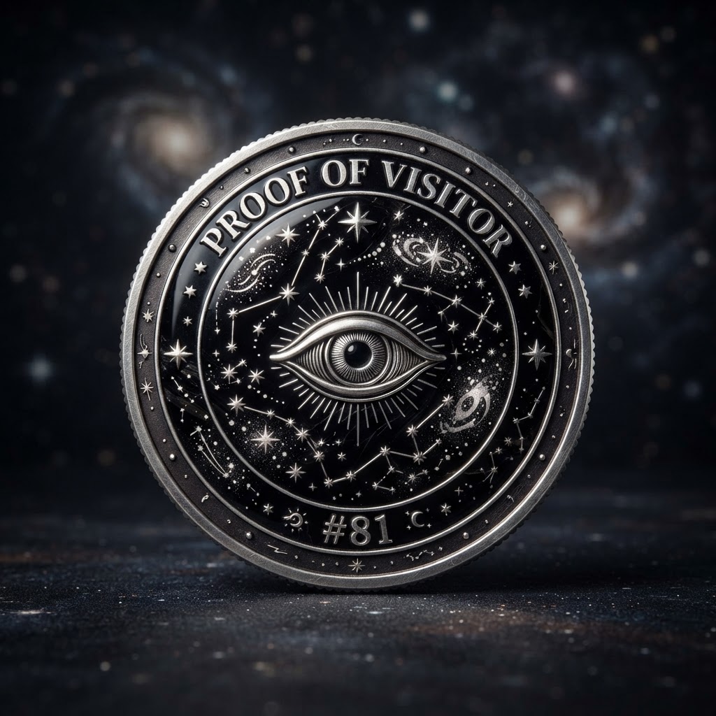 Unregistered Visitor Coin #81