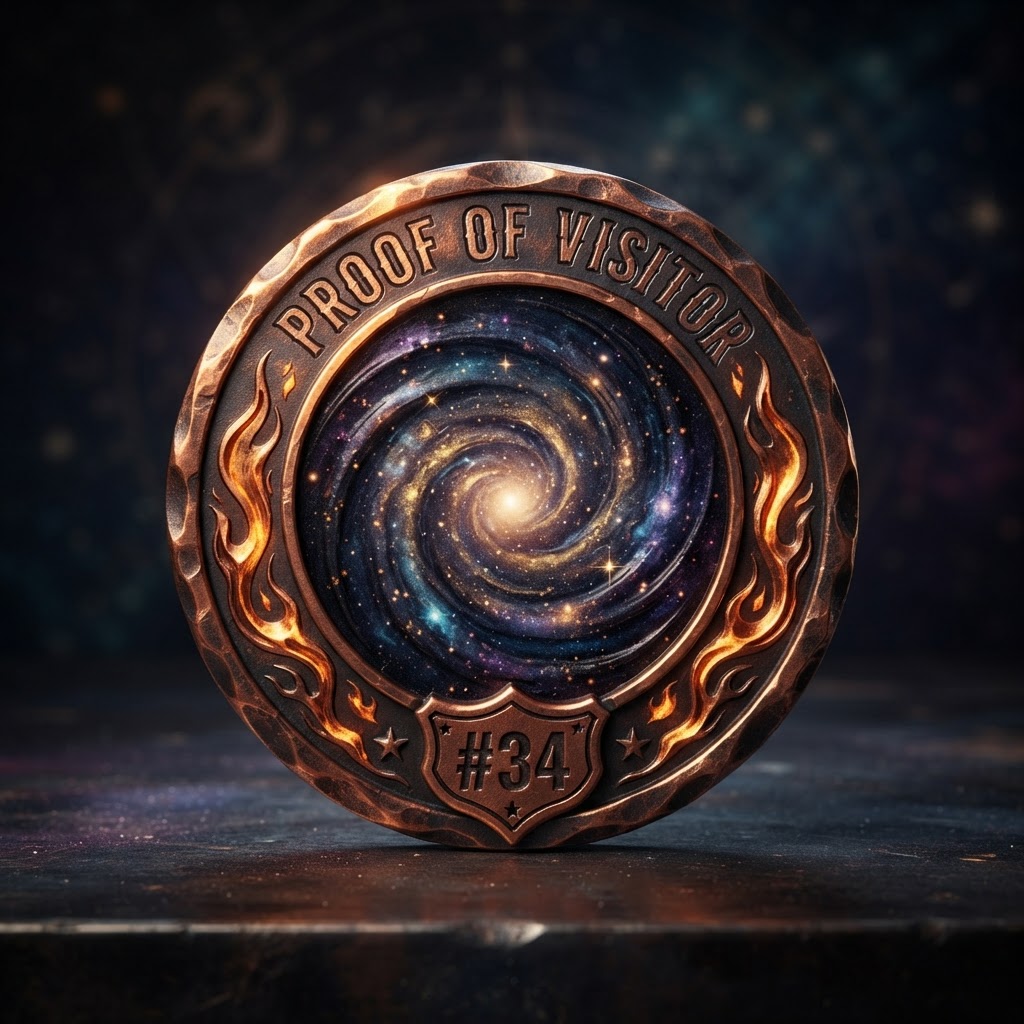 Unregistered Visitor Coin #34