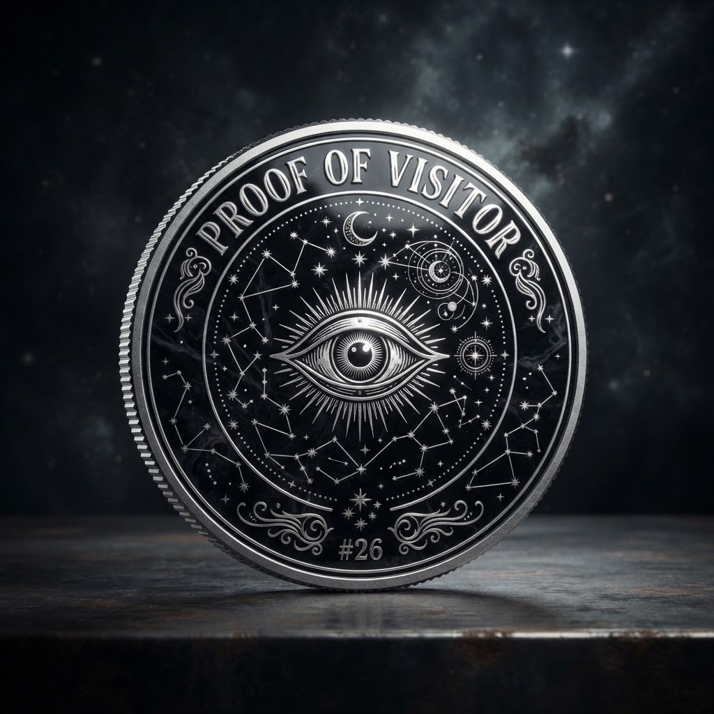 Unregistered Visitor Coin #26
