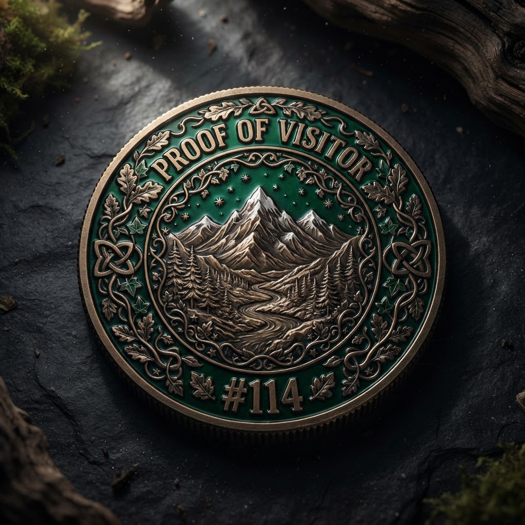 Unregistered Visitor Coin #114
