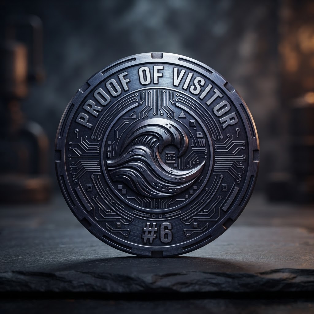 Proof of Visitor Coin #6