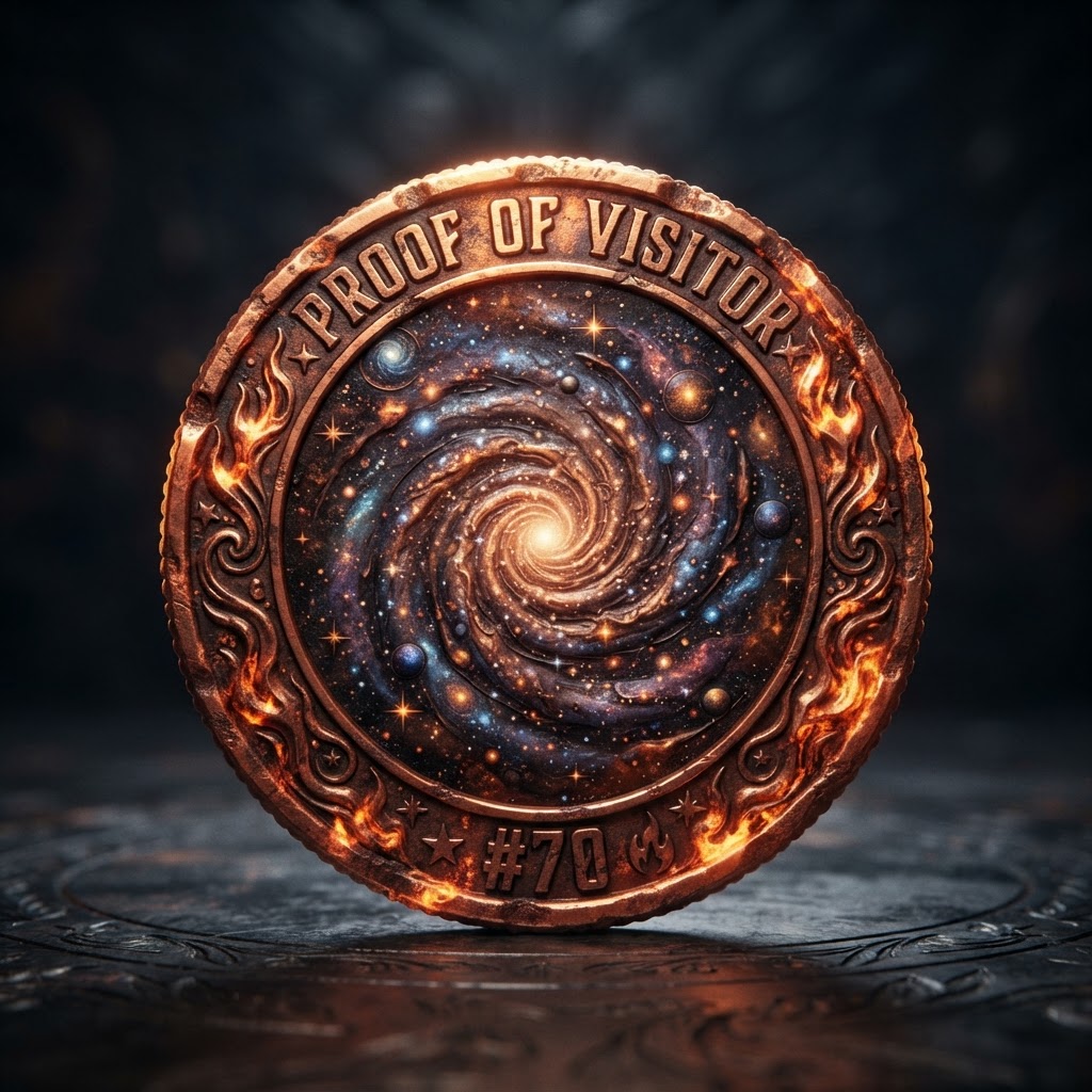 Unregistered Visitor Coin #70
