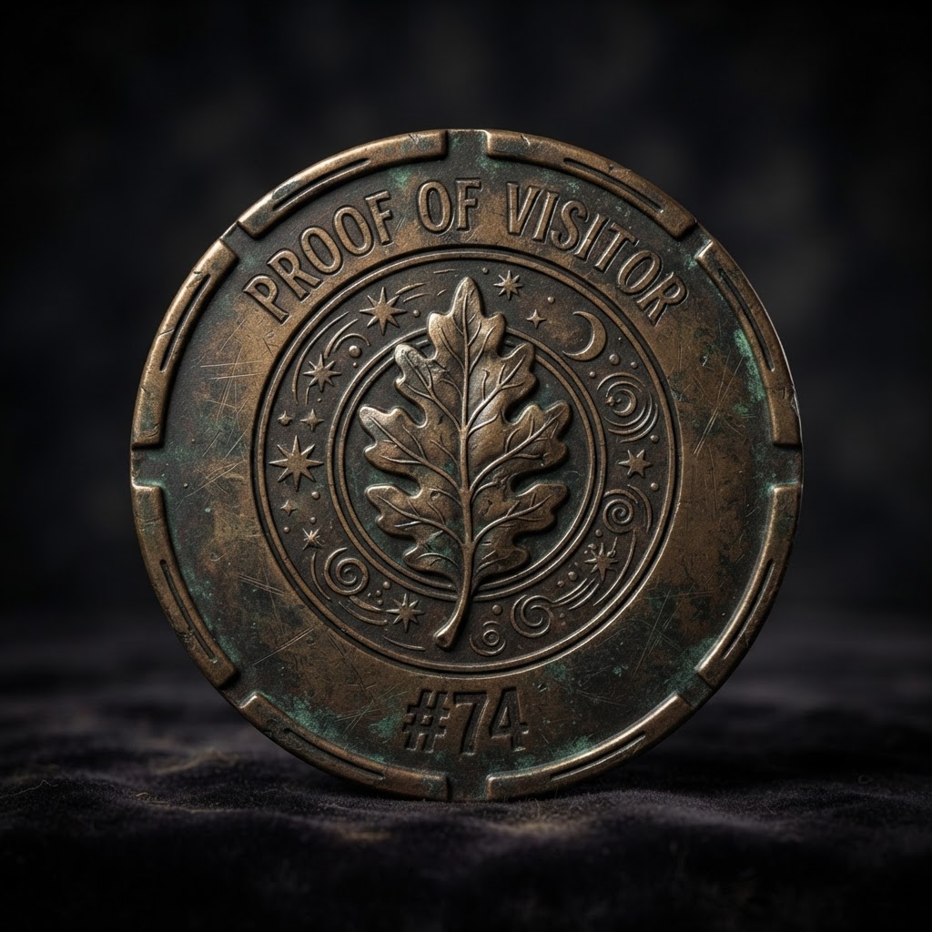 Unregistered Visitor Coin #74