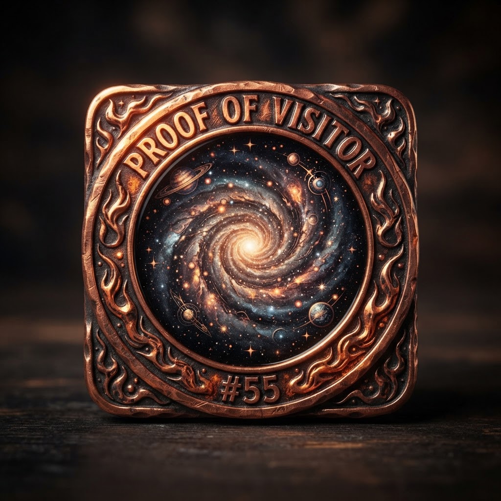 Unregistered Visitor Coin #55