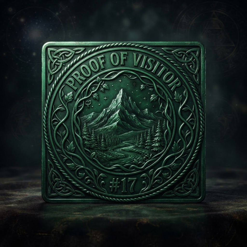 Unregistered Visitor Coin #17