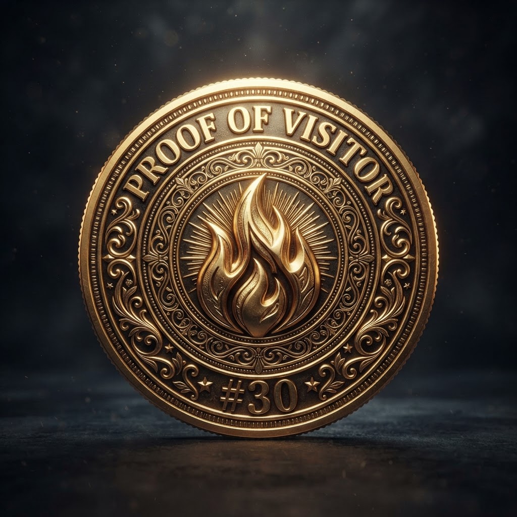 Unregistered Visitor Coin #30
