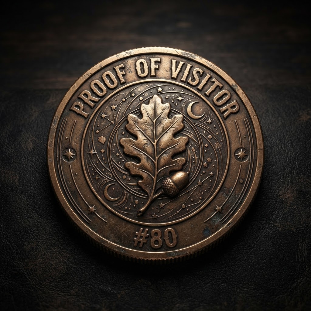 Unregistered Visitor Coin #80