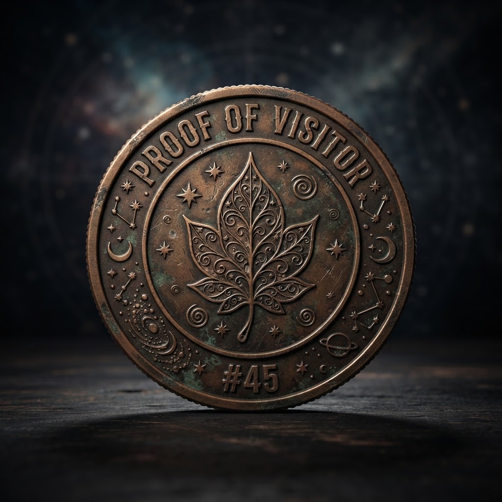 Unregistered Visitor Coin #45