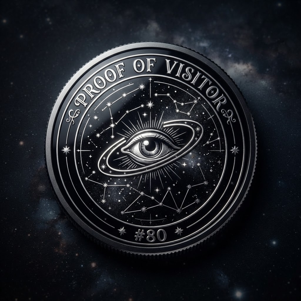 Unregistered Visitor Coin #80