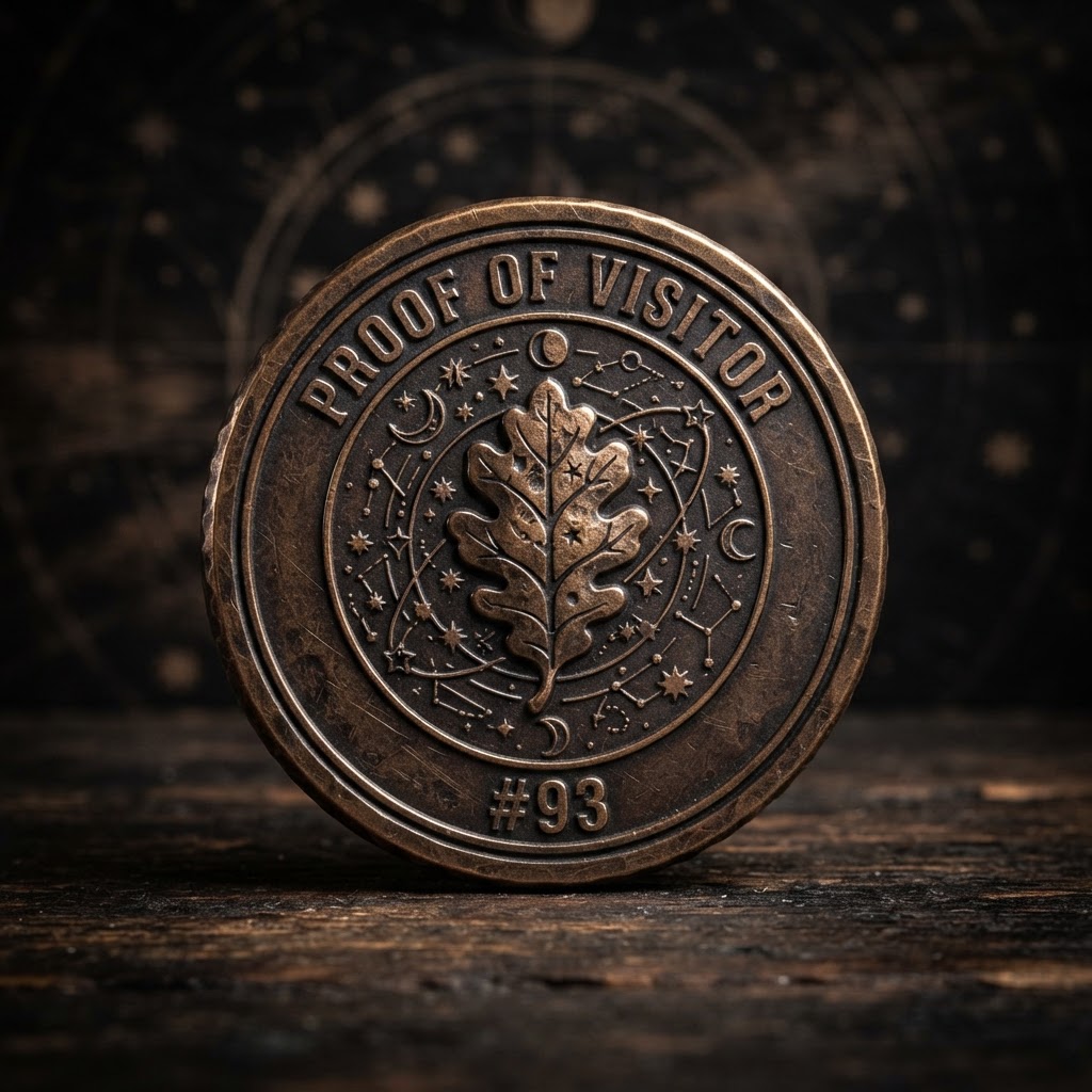 Unregistered Visitor Coin #93