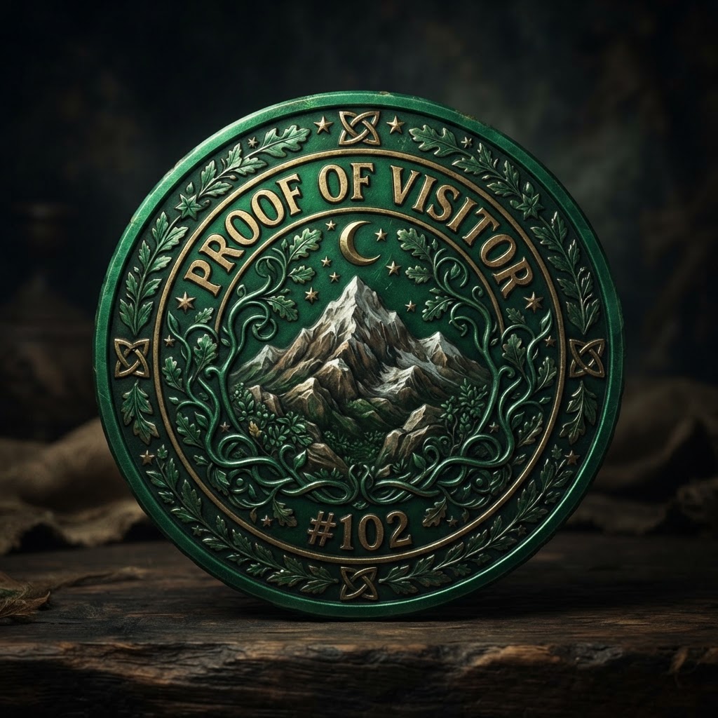 Unregistered Visitor Coin #102